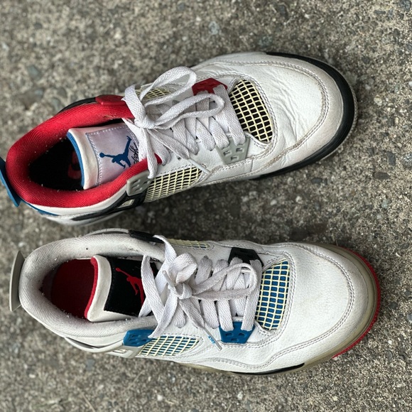 Jordan Retro 4 SE “What the” Sneakers - Picture 7 of 9